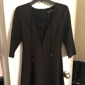 Zara black dress